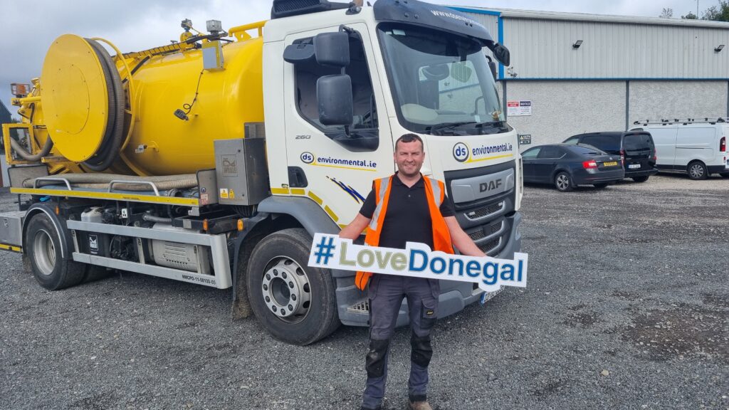 Conor on Love Donegal Day